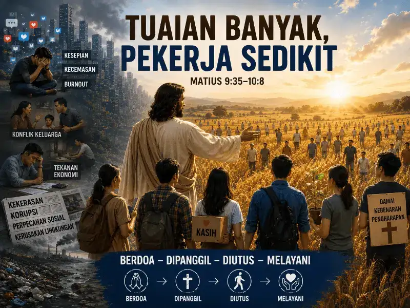 TUAIAN BANYAK, PEKERJA SEDIKIT