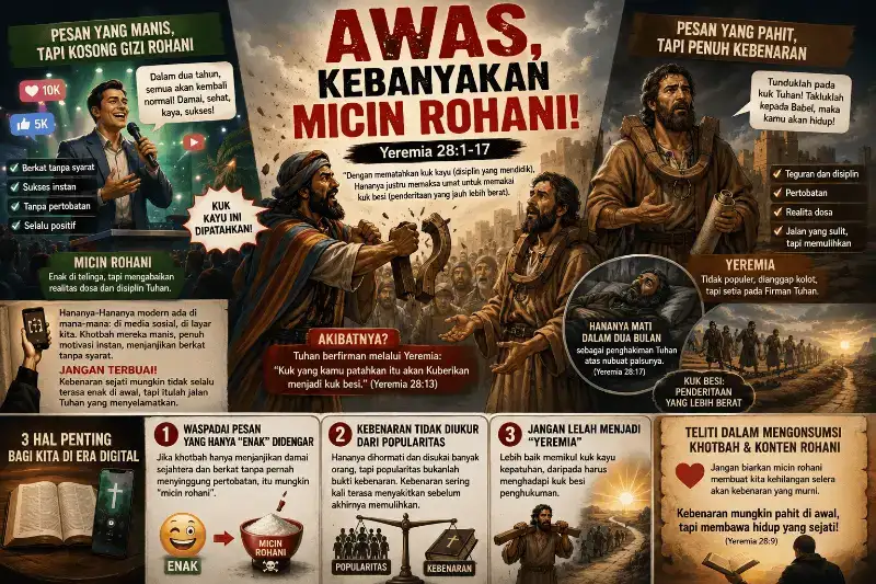 AWAS, KEBANYAKAN MICIN ROHANI!