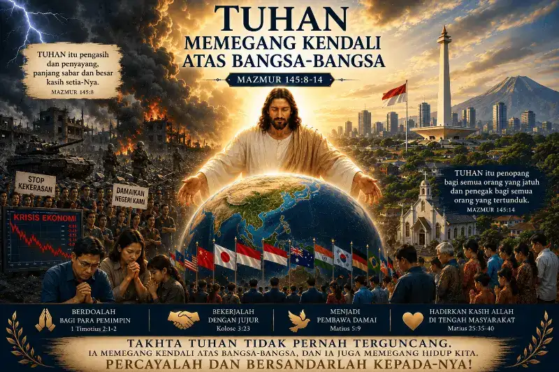Tuhan Memegang Kendali Atas Bangsa-Bangsa